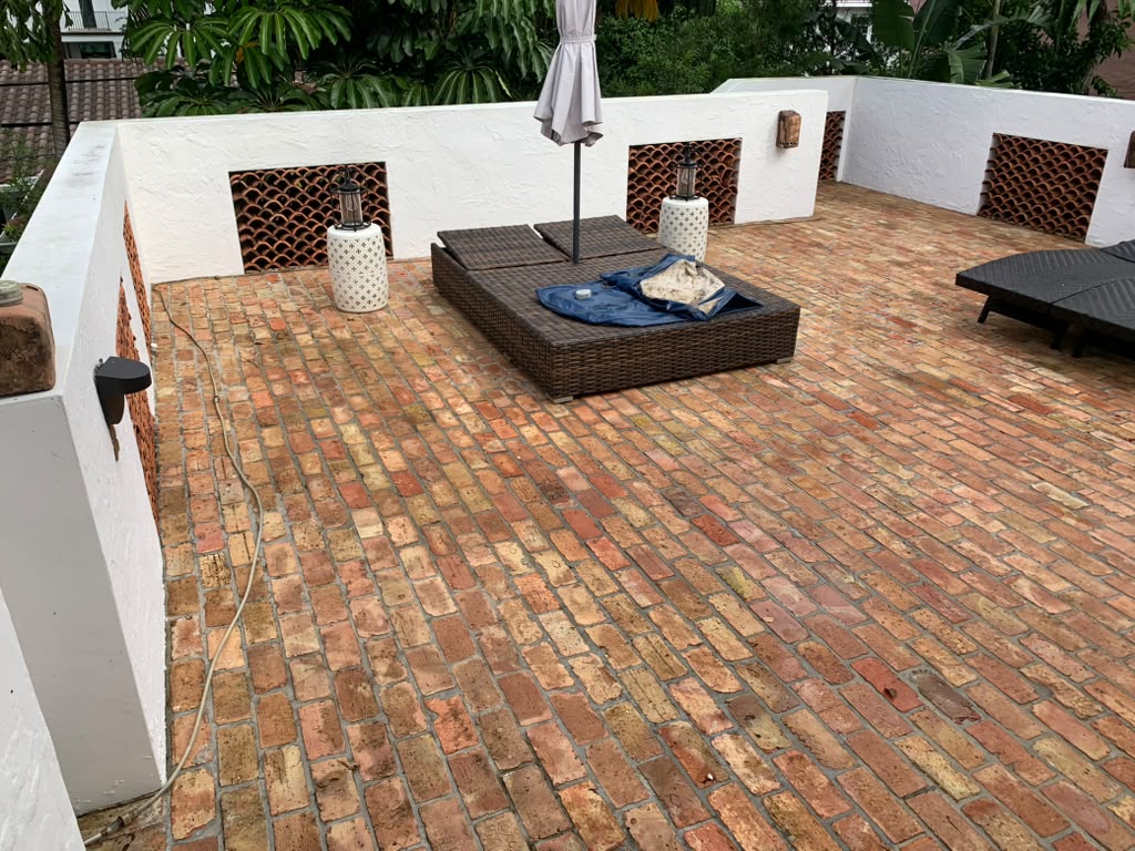 After — Rooftop Terrace Pavers in South Florida