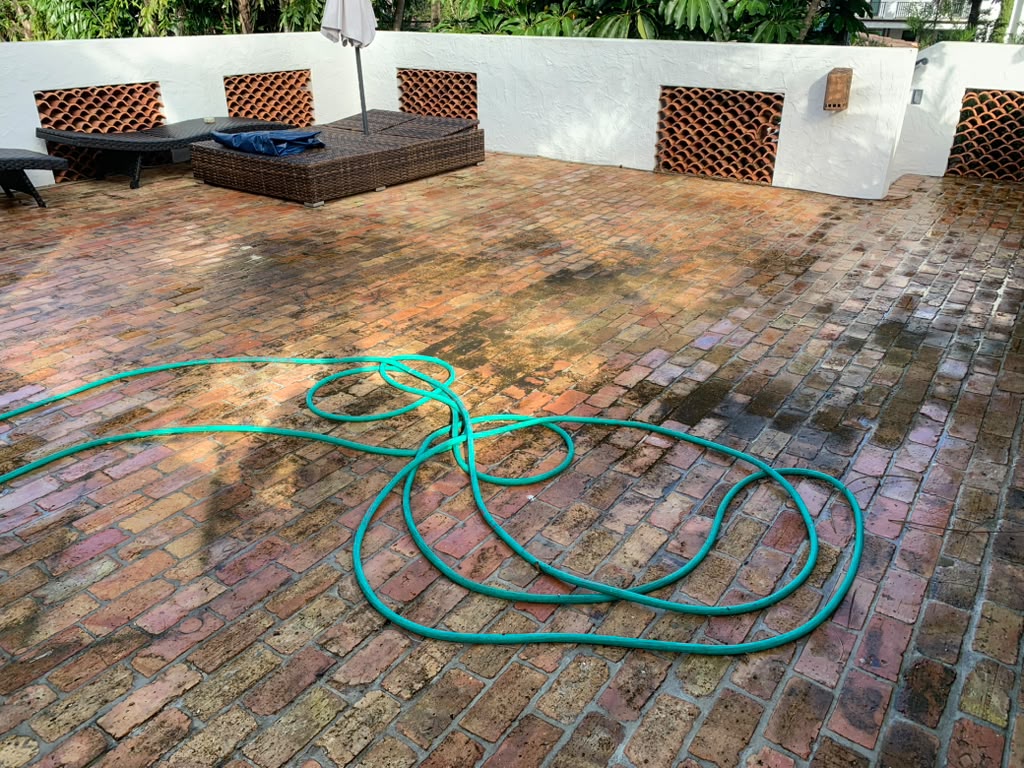 Before — Rooftop Terrace Pavers in South Florida