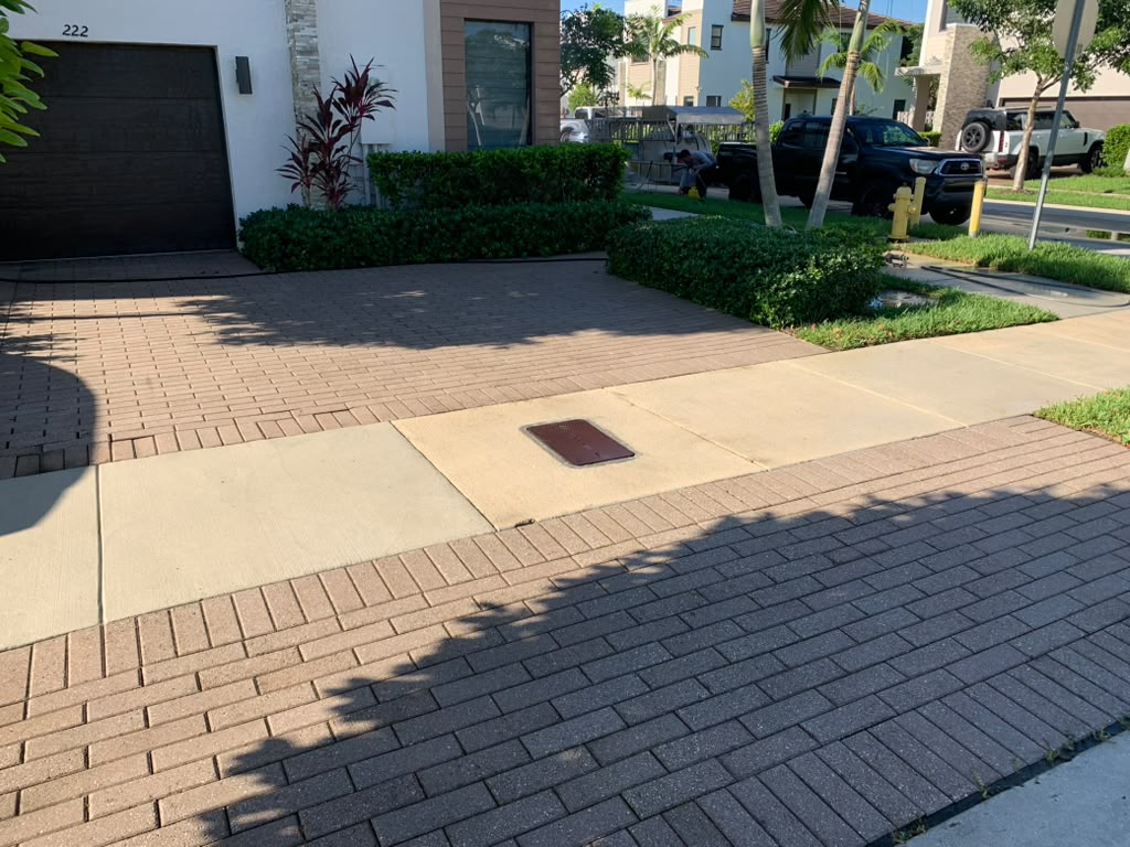 Driveway & Sidewalk Cleaning