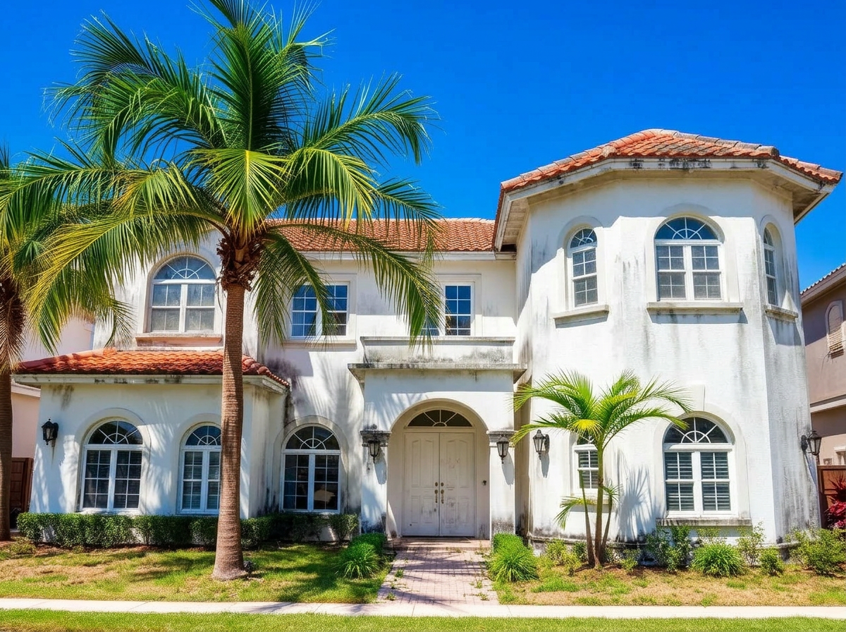 Before — House Soft Wash in Coral Gables, FL