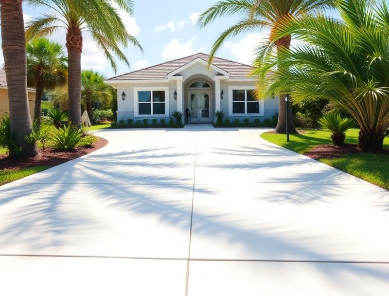 Driveway & Sidewalk